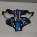 BARKBAY Dog Harness No Pull with ID Tag Pocket - Heavy Duty, Reflective, Easy Control for Large Dogs(Blue/Black,M)