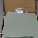 SUNEE 25 Count Hanging File Folders, Pastel Colors, Hanging File Folders Letter Size, Hanging Folders with 1/5-cut Tabs, Designed for Bulky Files, Filing Cabinets, Medical Charts