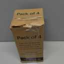 Furniture Raisers Bed Risers - 2 Inch Wooden Circle Heavy Duty Furniture Height Extenders Lifts for Sofa Couch Desk Chair Table Base Raising Space, Convenient Store and Cleaning, Pack of 4