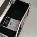 Vaultz Secure Security Lock Boxes - Safe Combination Lock Box, Storage for Documents, Valuables, Medicine & Money - 9.88 x 7.75 x 7 Inch - Black/Chrome