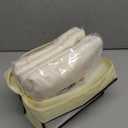 20x10ft Wrinkle Free Ivory Backdrop Curtain for Parties Soft Fabric Drapes Wedding Ivory Curtain Backdrop for Birthday Party Decorations Background for Photography 5x10ft,4 Panels