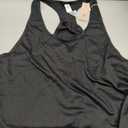 icyzone Workout Tank Tops for Women - Athletic Yoga Tops, Racerback Running Tank Top Loose Fit 1 Pack, Size L