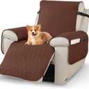 Pet Recliner Chair Covers,100% Waterproof Recliner Cover,Coffee | 28",100% Waterproof Slipcover, Non-Slip, Storage Pouch, Laundry Safe, Adjustable Bands, Pet Friendly Guard, Durable.