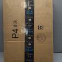 12x18 Frame Set of 4, Textured Black Wood & HD Tempered Glass, 12x18 Poster Picture Frame, Vertical & Horizontal Wall Hanging