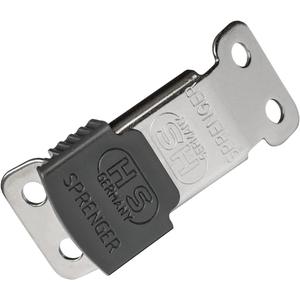 Herm Sprenger 4.0mm ClicLock Fastener XL Stainless Steel Buckle for 4mm Prong Dog Training Collar with Quick Release for Extra Large Dog Collars (4mm Prongs)