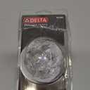 Delta Faucet RP2389 Single Clear Knob Handle Kit with Button and Set Screw, Chrome