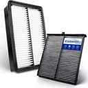 Engine & Cabin Air Filter Set for Mazda 3 (2014-2018), for Mazda 6 (2014-2021), CX-5 2.0L/2.5L (2013-2025), Naturally Aspirated Gas Only, Not for Turbo, Replace CF11811 CA11259