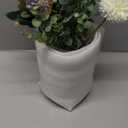 Fake Flowers with Vase, Faux Peony Silk Flowers for Home Decor,Fake Flowers with Vase for Coffee Table Decor,Living Room Bathroom Plant Decor, Centerpiece Table Decorations