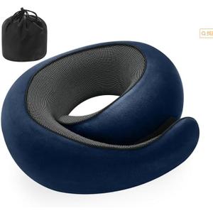 2024 New Memory Foam Travel Pillow for Airplanes, Neck Pillow for Traveling, Neck Plus Travel Pillow, Neck Plus Travel Neck Pillow