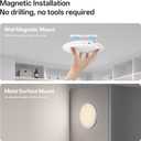 Homelist 12000mAh Rechargeable Motion Sensor Ceiling Light, Shower Lights for Inside, Magnetic Battery Operated Ceiling Light with Remote for Renters Closet, Porch, Hallway, 3 Color Temperatures