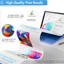 414A Toner Cartridges 4 Pack: MFP M479fdw M454dw Compatible for HP414A 414X 414 M479fdn M454dn Color Laserjet Pro M479fdw M455dn M479 M454 Printer Ink High Yield with Chip Black Cyan Yellow Magenta