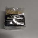 Kurt S. Adler 30-Light 118-Inch Battery-Operated Natural Brown Rope Light Set with Warm White Super Bright LED Bulbs