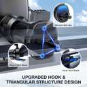 Miracase Upgraded-2nd Generation Universal Phone Holders for Your Car, Hands Free Air Vent Car Phone Holder Mount Compatible with iPhone 16/15/14/13/12/11 Series and All Phones
