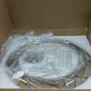 Moooni Round Gold Frame Irregular Crystal Bar Chandelier D31.49"×H9.84'' 