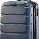 Samsonite Omni PC Hardside Expandable Luggage with Spinner Wheels, Teal, Carry-On 20-Inch