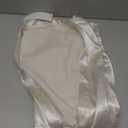 Floerns Men's Wedding Long Sleeve V Neck Shirts Shiny Satin Prom Party Club Shirts (XX-Large, Champagne)