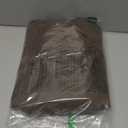 BGment Brown Linen Curtains 84 Inch Length 2 Panels for Living Room Windows, Chocolate Semi Sheer Drapes Textured with Rod Pocket for Farmhouse Bedroom Dining Decor Lightweight, Each 52 Inch Wide