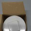 4" PVC Sewer Cleanout Adapter with Plug Pipe Fitting, PVC DWV Flush Sewer Cleanout Cap for Drainage Piping System