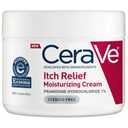 CeraVe Moisturizing Cream for Dry Skin Relief, 12 Ounce, Fragrance Free Cream with Pramoxine for Itch Relief