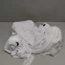 4 Pack Halloween Hanging Ghost Decorations, 27.5" Light Up Spooky Floating Ghosts with Blue LED, Outdoor & Indoor Haunted House, Porch, Yard, Party Decor, Patio Lawn Garden