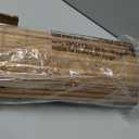 LazBlinds No Drill Bamboo Roman Shades, 42" W x 72" H, Malay Oak