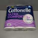 Cottonelle Ultra Comfort Toilet Paper, 9 Mega Rolls = 36 Regular Rolls, Packaging May Vary