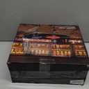 Vinyl Record Player Wireless Turntable with Built-in Speakers and USB Belt-Driven Vintage Phonograph Record Player 3 Speed for Entertainment and Home Decoration (Brown)