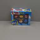 Sonic The Hedgehog SquishMe Series 1 Collectors Box 6-Pack: Stress Relief Toy, Party Favor & Fidget Toys for Kids - Entire Series 1 Set w/Sonic Figures, and Squishies