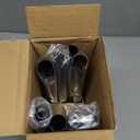 Black Curtain Rods for Windows 72 to 144 Inch 7/8" Diamete Heavy Duty Adjustable Window Curtain Rod with Decorative Finials for Farmhouse Bedroom Living Room Kitchen Outdoor (36"-150"|1 Pack)