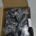 Tub Shower Trim Kit, Matte Black 3 Piece Shower Knob and Bath Tub Spout, for Price/Pfister Verve 3 Handles and Tub Shower Faucet, for 1/2'' Pipe MALE Thread Connection, 3/4'' IPS Pipe Inside Thread