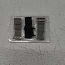 BELONGME 3 Pack Mesh Loop Compatible with Apple Watch Bands for Women Men 40mm 41mm 38mm 42mm 44mm 45mm 49mm 46mm Series 11 10 9 8 7 6 5 4 Ultra3 SE3 2, Stainless Steel Metal Magnetic Strap for iWatch (Black+Silver+Starlight)