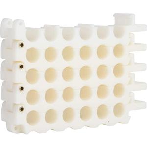 Cable Organizing and Bundler Tool 24-Hole Cable Dresser for Data Center, Server Rooms and Machine Room Wire Management and Organizer, Perfect for Cable Management, Size: 6*4 Holes(CAT5, CAT6)