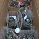 7 Pack [1 L / 33 fl. oz.] Swing Top Glass Bottles w/ Airtight Stopper Lids – Flip Top Brewing Bottle for Fermentation, Kombucha, Mead, Vinegar, Beer, Kefir, Wine, Soda – With 8 Extra Seals & 2 Pourer