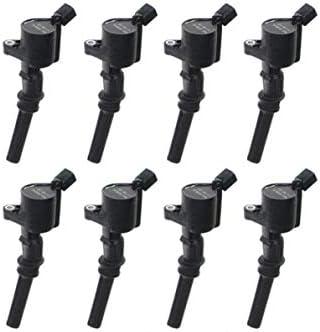 Motorcraft DG508 Ignition Coil for Ford 4.6L 5.4L V8 DG457 DG472 DG491 CROWN VICTORIA EXPEDITION F-150 F-250 MUSTANG LINCOLN MERCURY EXPLORER DG-508 3W7Z-12029-AA set of 8