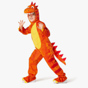 Morph - Orange Dinosaur Costume Kids, Toddler Dinosaur Costume, Kids Dinosaurs Halloween costumes, Size S