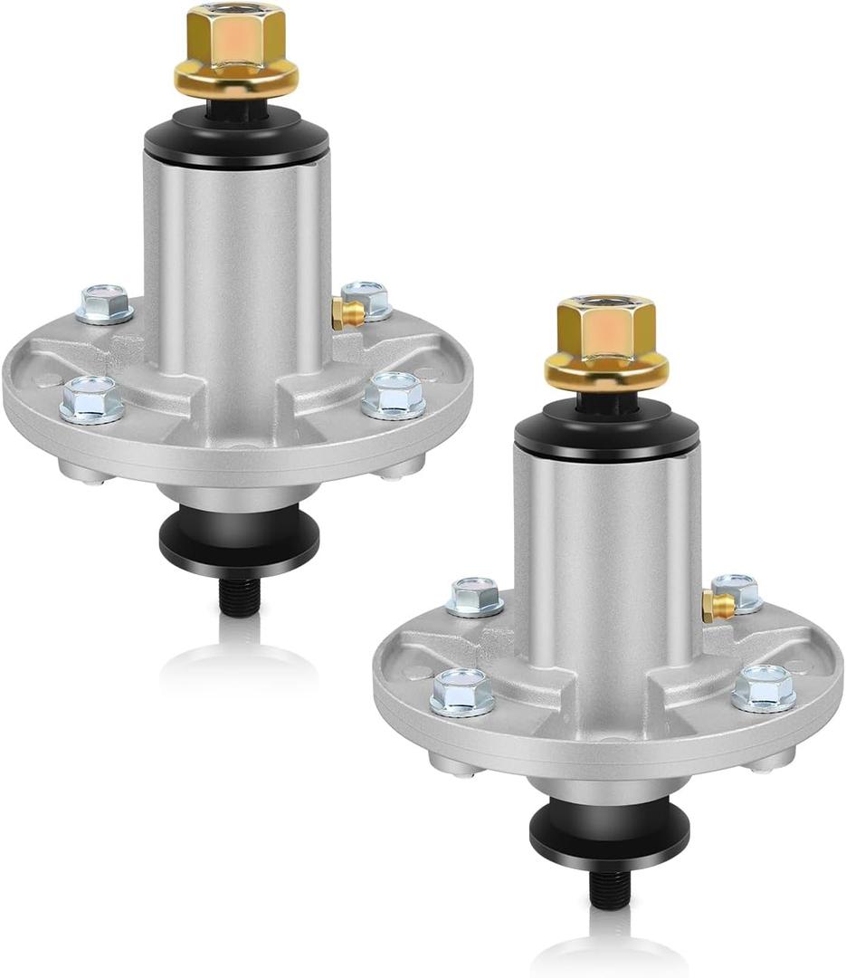 GCCSJ Lawn Mower Spindle Replacement Part Number AM136733 AM143469 AM134292 for OHN Deere S240 X300 X304 X310 Z225 Z245 EZTrak Mandrel Assembly, 2 Pack