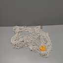 Rosoz Nature Fish Net Wall Decoration with Shells, Ocean Themed Wall Hangings Fishing Net Party Decor for Pirate Party,Wedding,Photographing Decoration (One Size, Beige)