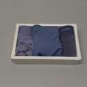 Mens Underwear Boxer Briefs 3-Pack Ice Silk Viscose Comfortable Soft Seamless Trunks Underwear, Size M