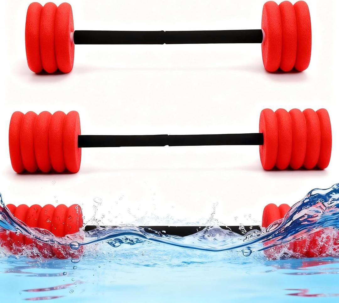 Soulchen 3 Pack Swim Barbells Long Water Weights Eva Foam