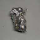 5" Backset Entry Door Latch with Standard Keyed Knobset, 19/64" (7.6mm) Square Interface with Square Corner Faceplate, Non-Handed, Satin Nickel