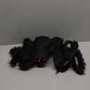 Halloween Giant Spider, 3.0FT Large Foldable Spider Fake Hairy Spider Scary Decorations Halloween Spider Outdoor Yard