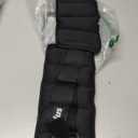 ZELUS 1 Pair Adjustable Ankle Weights, 2 4 6 8 10 lb Modularized Leg Weight Straps for Women Men, Weighted Ankle Weight Set with Removable Sandbags, 1-5 lb per Ankle Strap for Gym Yoga Jogging Walking (Black)