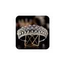 SWEETV Princess Diana Tiara for Women, Silver Pearl Wedding Crown for Bride, Rhinestone Costume Accessories for Birthday Party Prom