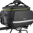 35L Bike Storage Bag Double Side Pannier Bags,Waterproof Cargo Rack Pack Saddle Bag Shoulder Bags with Rain Cover for Riding ,Multi-function Bicycle Rear Seat Trunk Panniers Pouch Cycling Accessories