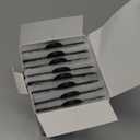 8 Packs PF-S Aquarium Replacement Filter Cartridges Compatible with Top Fin Silenstream PF10 Power Filters Fish Tank Filter Cartridge Vrynthra