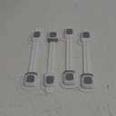 YEYA No Drill Anti Tip Furniture Adjustable Straps Wall Anchors for Baby Proofing (Upgraded 4P)