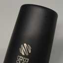 BlenderBottle Strada Shaker Cup Insulated Stainless Steel Water Bottle with Wire Whisk, 24-Ounce, Black