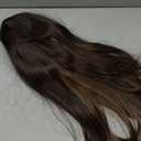 Aimole Long Straight 3/4 Women's Wigs Hair Piece Synthetic Hair with Black Headband(L10-124)