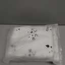 2 x Halloween Pillow Covers 18x18 inch Set of 2 White Cat Ghost Throw Pillow Cases Soft Plush Faux Fur Wool Couch Cushion Case for Home Decor Chair Sofa Bedroom Living Room (Cat Ghost)