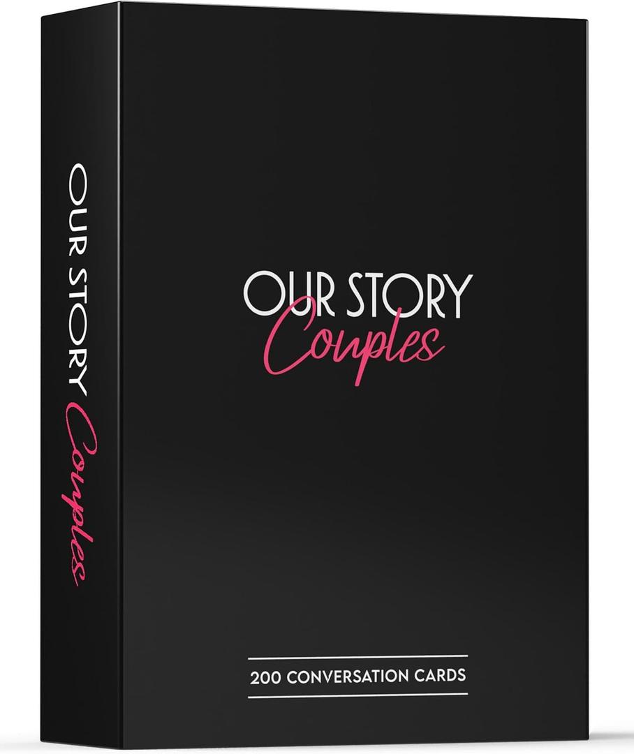 Lilexo Our Story  200 Conversation Cards for Couples to Deepen Connection, Spark Meaningful Conversations and Fun Date Nights | Romantic Relationship Card Game | Perfect Anniversary and Couple Gifts